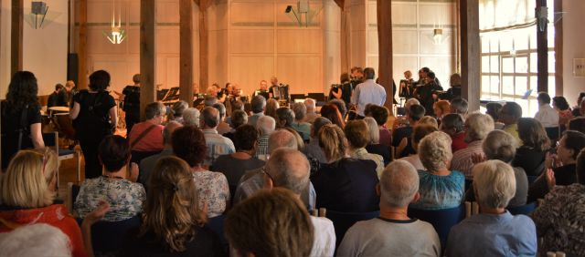 gut besuchtes zehntscheuerkonzert des 1. ao der chorgemeinschaft köngen e