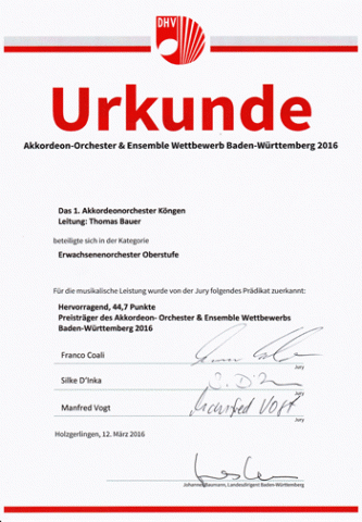 urkunde holzgerlingen 2016