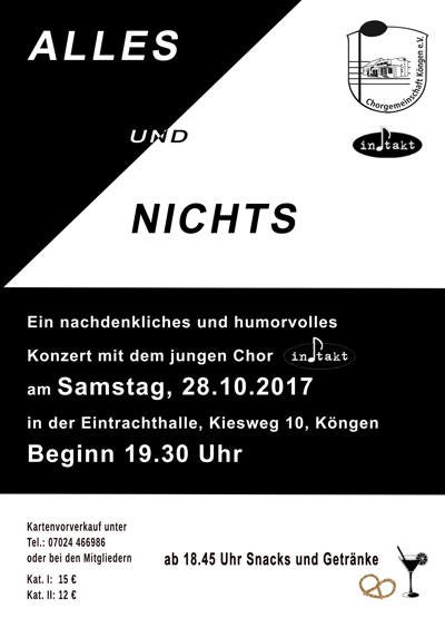 plakat alles und nichts vk