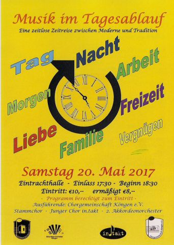 konzert musikimtagesablauf