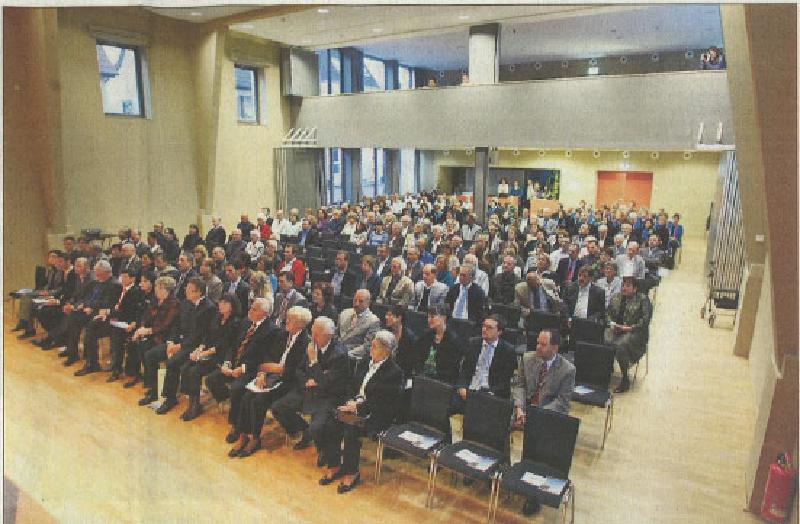 Gäste in der Eintrachthalle