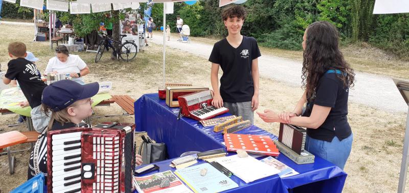 Akkordeon, Mundharmonika und Melodica kennenlernen