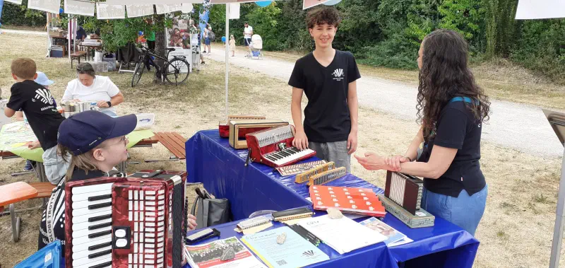 Akkordeon, Mundharmonika und Melodica kennenlernen